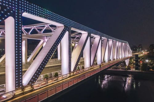 宁波三官堂大桥夜景照明工程