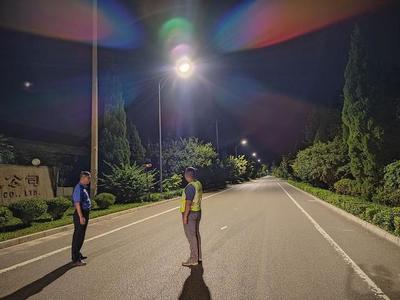 加大照明工程力度 消除道路安全隐患
