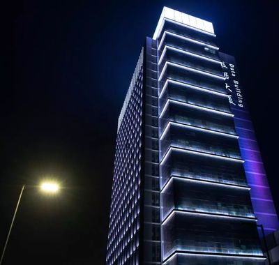 泰州医药城夜景照明工程赏析!