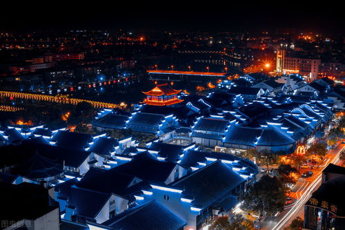 文旅夜游亮化工程 施工过程